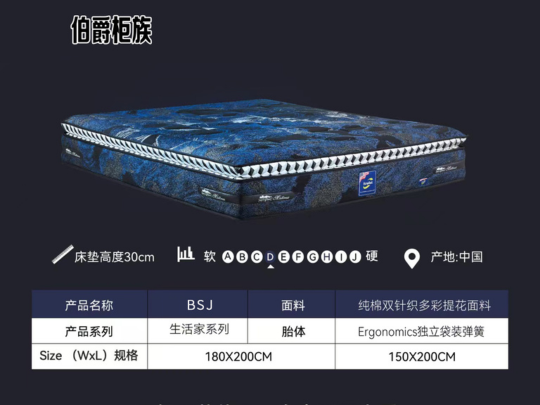BSJ床垫3280元